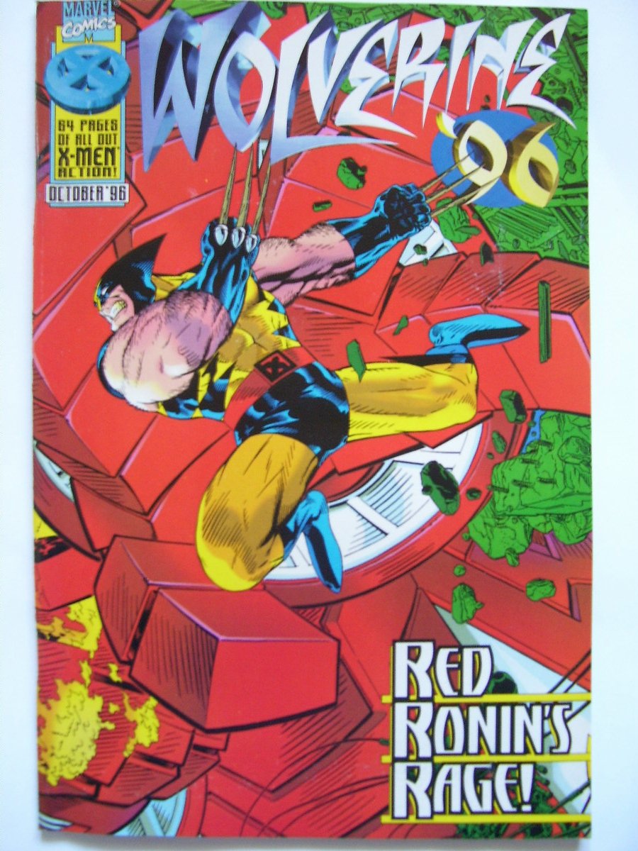 Wolverine '96 annual jeph loeb/mcguiness; The Silver Samurai -New MovieVillain