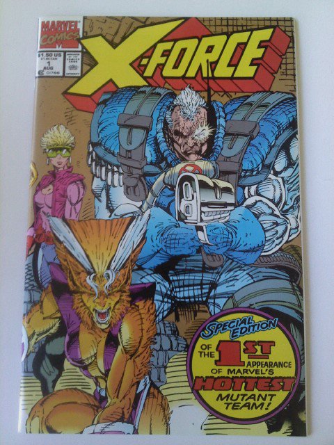 Uncanny X-men #201( baby) Cable #1 X-force # -1, 1-2nd Gold Edition, ,#3,7,8,9