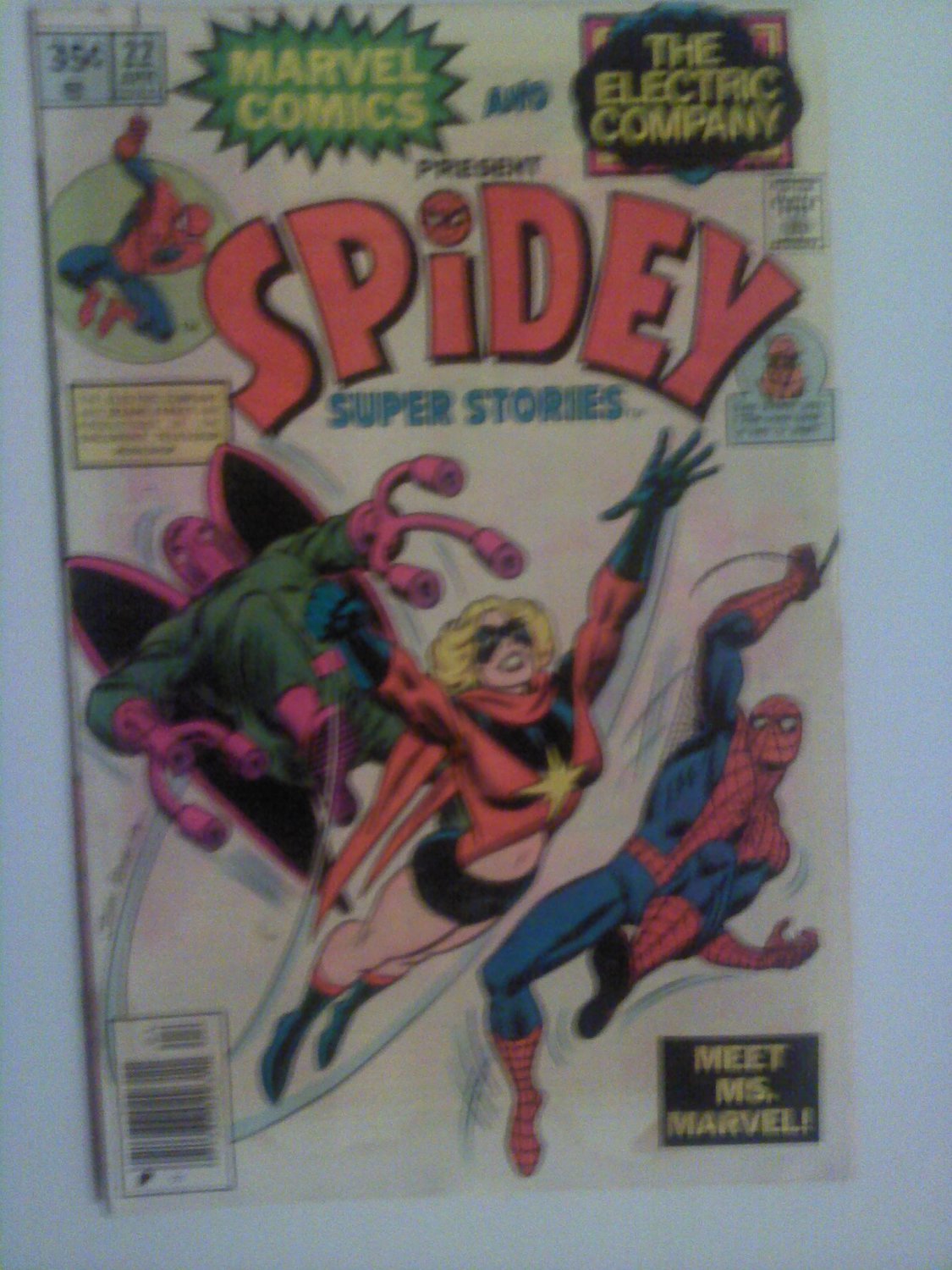Spidey Super Stories #22 Meet Ms.Marvel ! Lizard