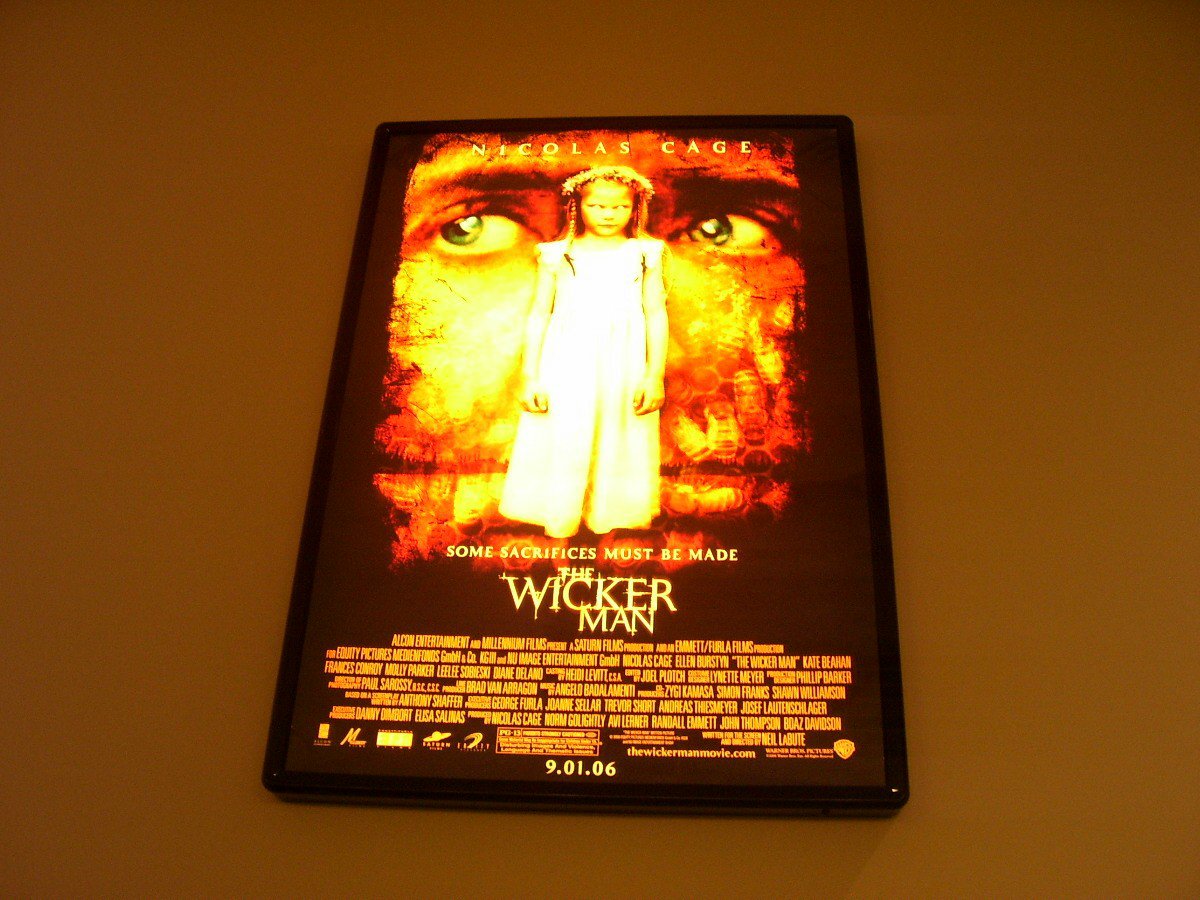 The Wicker Man Original Nicholas Cage Movie Poster Approx. 48 X 69