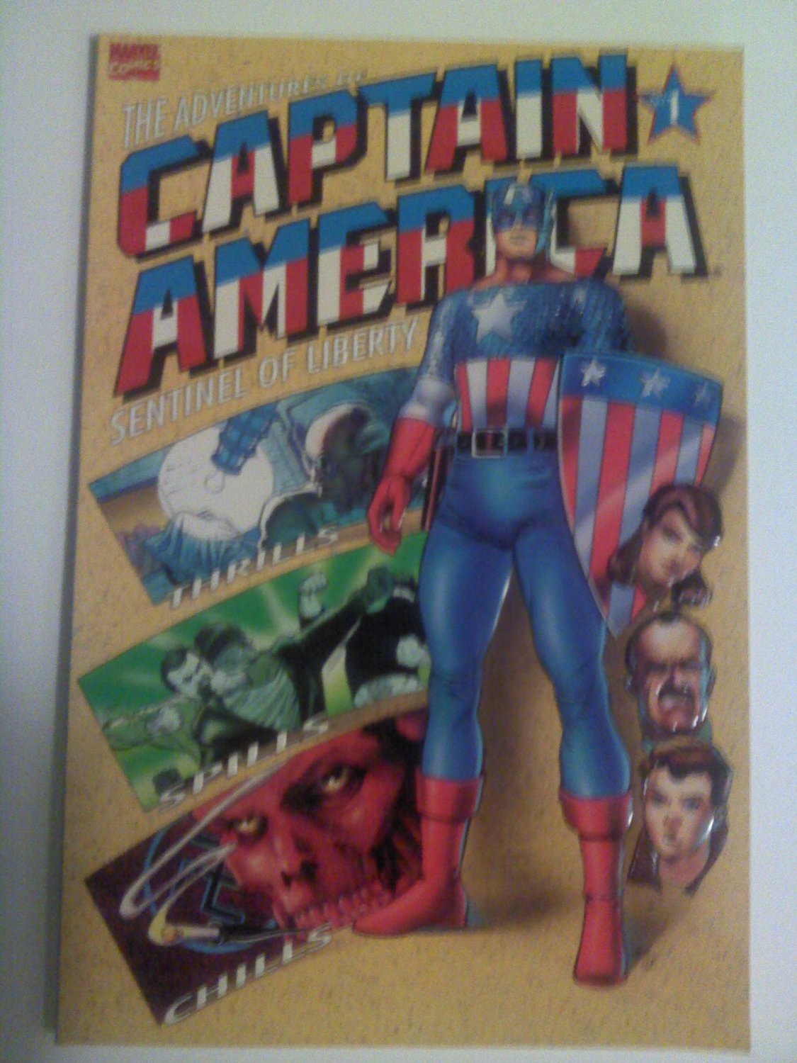 Adventures of Captain America Sentinel of liberty #1 Origin Prestige Format