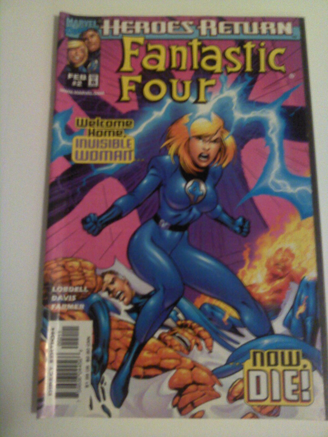 Fantastic Four #2 lobdell/davis