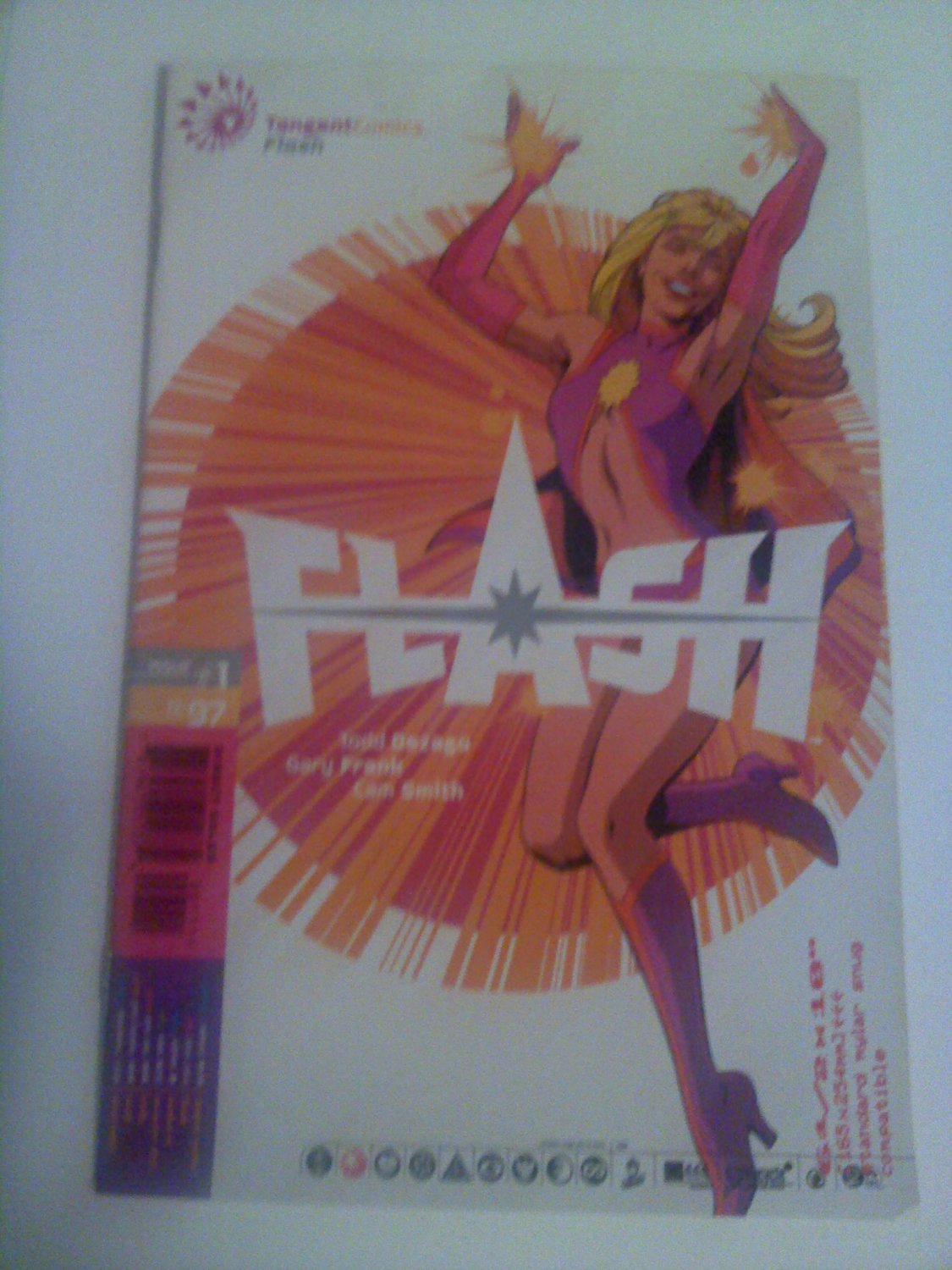 The Flash #1 Tangent Alternate DC Universe By Gary Frank