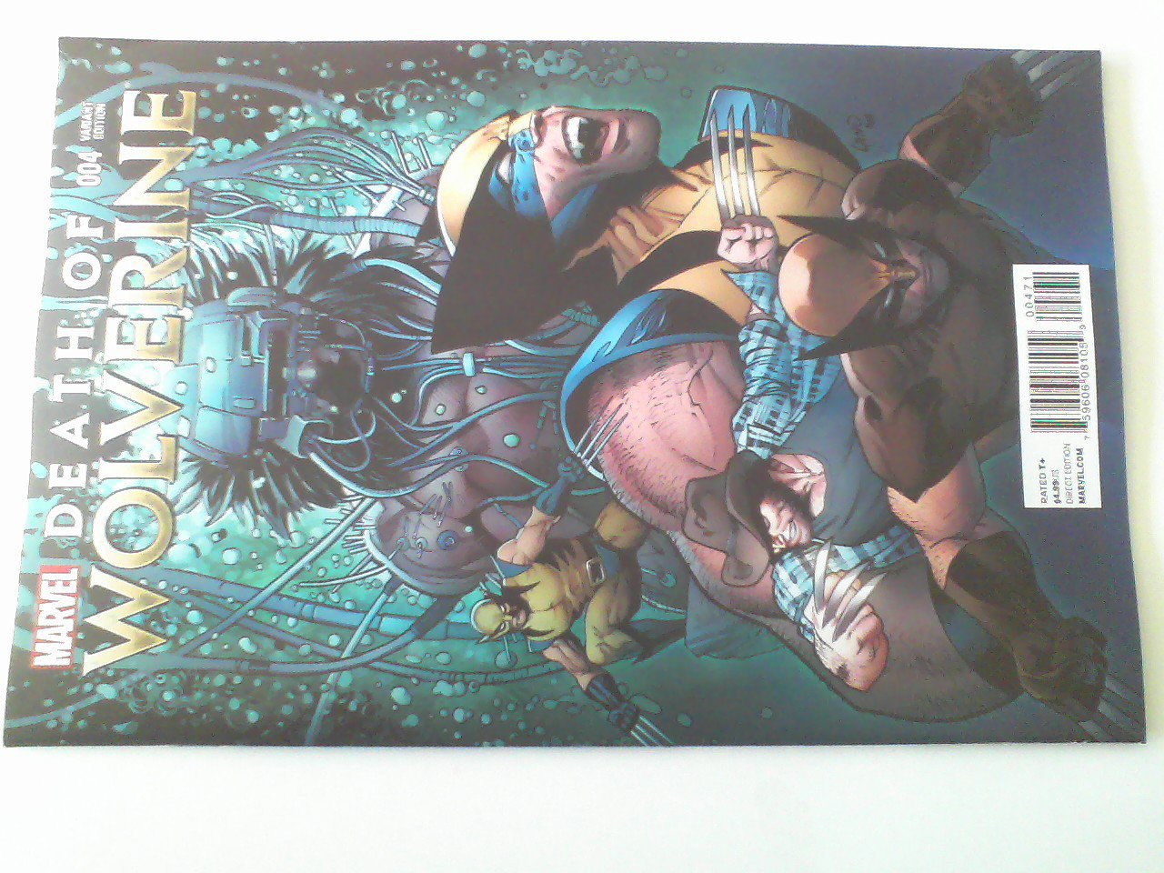Death of Wolverine #1,#3.#4