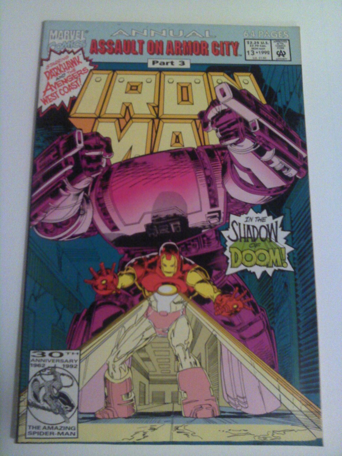 Iron Man ann. #13 Darkhawk, Avengers West Coast appearance