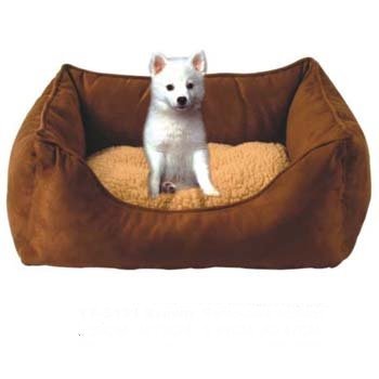 Brown Suede Pooch Bed