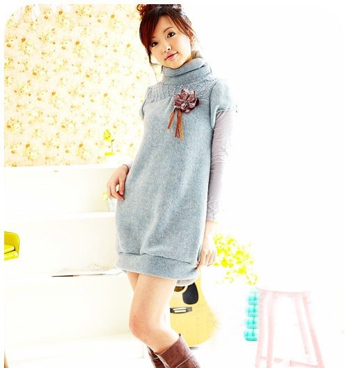 D0078 - woolen Dress