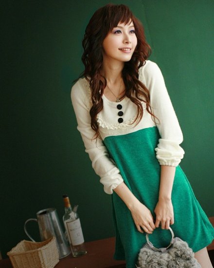 D0079 - woolen Dress