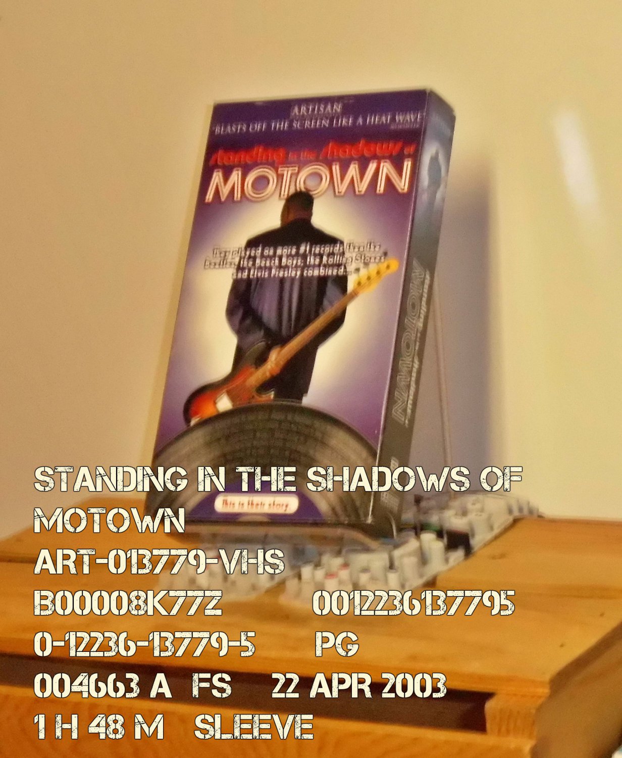 Vhs Standing In The Shadows Of Motown