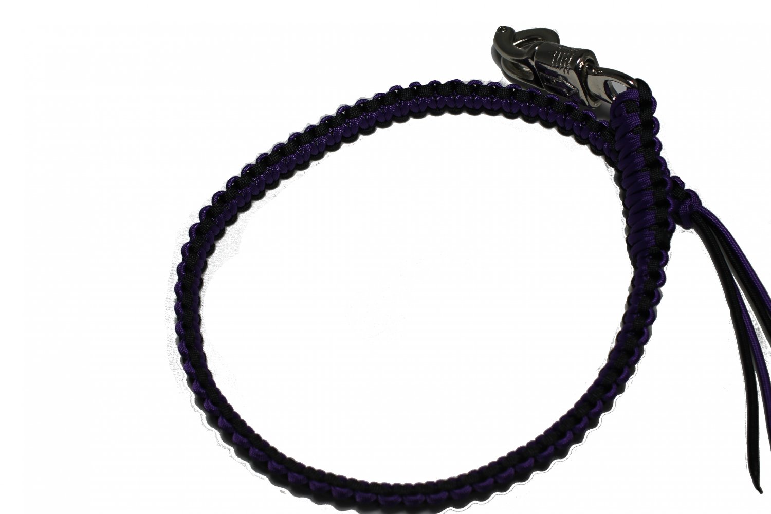 biker whip black and purple