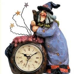 Resin Witch Clock