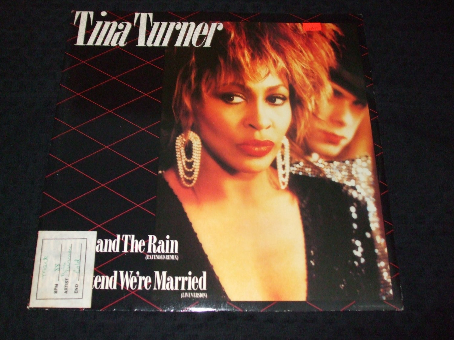 TINA TURNER I CAN'T STAND THE RAIN 12" NICE / NEAR MINT