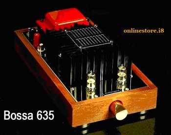 Boosa integrated hybrid tube amplifier.