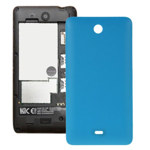 Frosted Surface Plastic Back Housing Cover Replacement for Microsoft Lumia 430(Blue)
