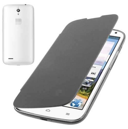 Flip Back Cover / Replacement Leather Case for Huawei Ascend G610 (Dark Grey)
