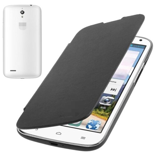 Flip Back Cover / Replacement Leather Case for Huawei Ascend G610 (Black)