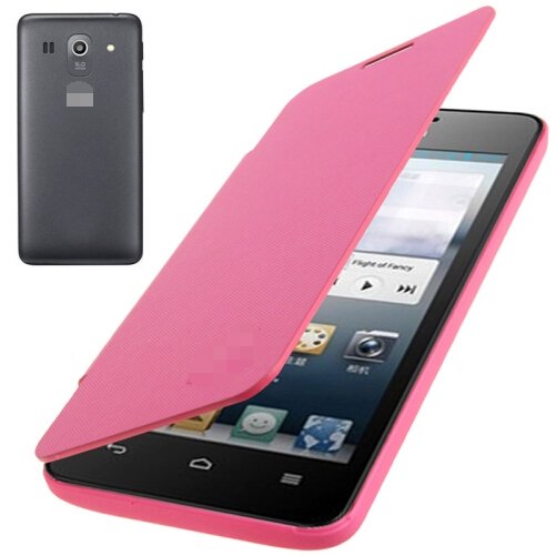 Flip Back Cover / Replacement Leather Case for Huawei Ascend G520 (Magenta)