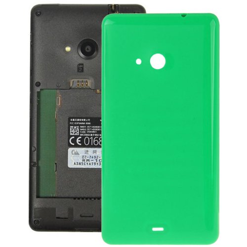 Smooth Surface Plastic Back Housing Cover Replacement for Microsoft Lumia 535(Green)