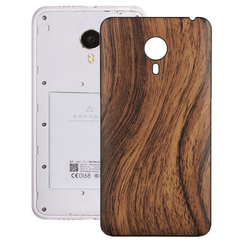 Wood Grain Back Cover Replacement for Meizu MX 4(Yellow)