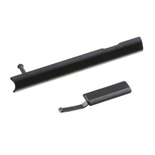 Micro SD SIM Card Cap USB Data Charging Port Cover Dustproof Block Set for Sony Xperia Z Ultra Black
