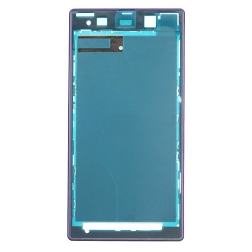 Front Housing LCD Frame Bezel Plate Replacement for Sony Xperia Z1 / C6902(Purple)
