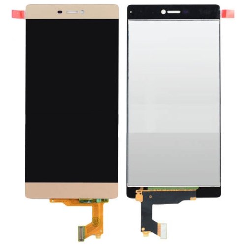 LCD Screen + Touch Screen Digitizer Assembly for Huawei P8(Gold)