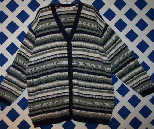 Elizabeth by Liz Claiborne Size 3 or 3X Sweater Cardigan Vest