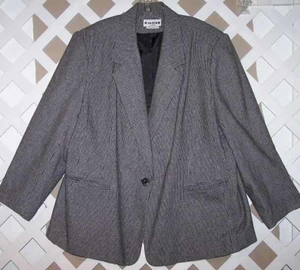 Womens 22W 24W Joan Leslie Plus Size Career Suit 22 24