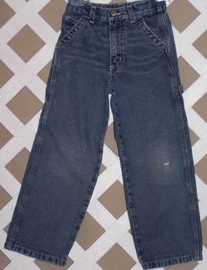 Boys Old Navy Denim Blue Carpenter Jeans Size 5T