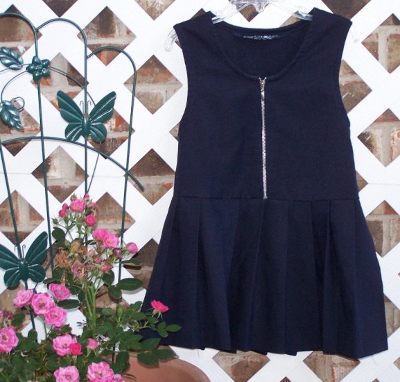 Girls Navy French Toast Uniform Jumper Sz 4 BTS
