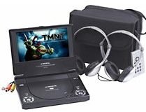 Audiovox Portable DVD Player- 7 inch
