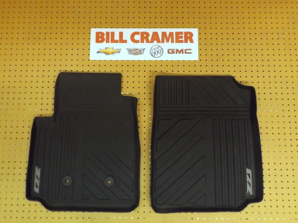 22968487 2015 Chevrolet Colorado Z71 Front Premium All Weather Floor Mats