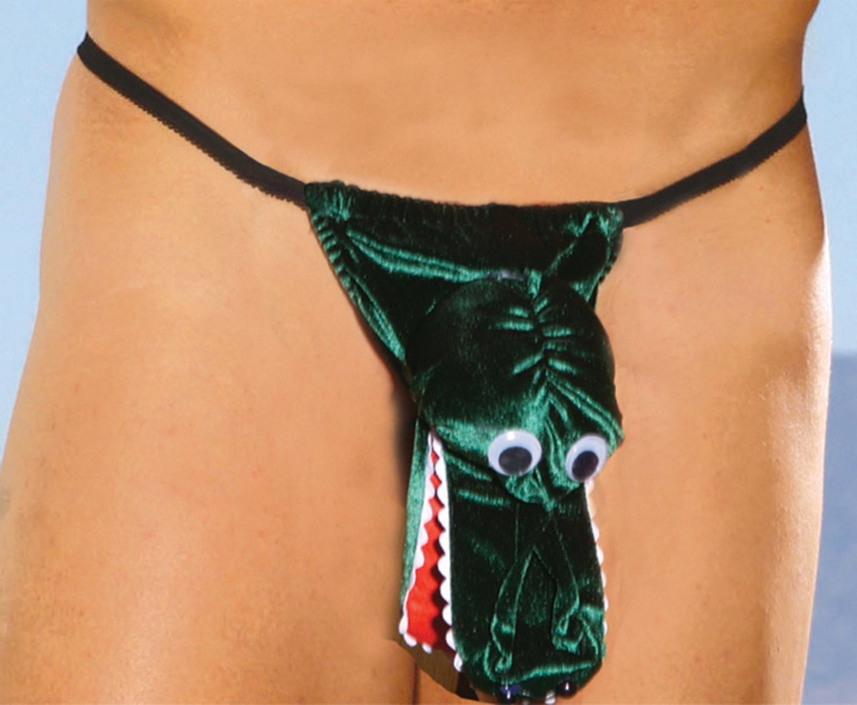 Alligator Pouch G-String - One Size