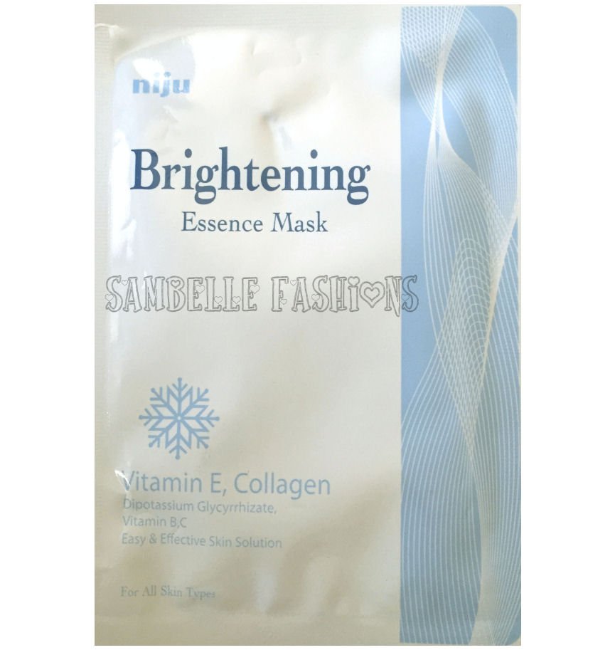 Niju Brightening Essence Face Mask - 1 sheet