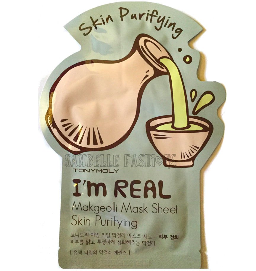 TonyMoly Skin Purifying Makgeolli Essence Face Mask - 1 Sheet