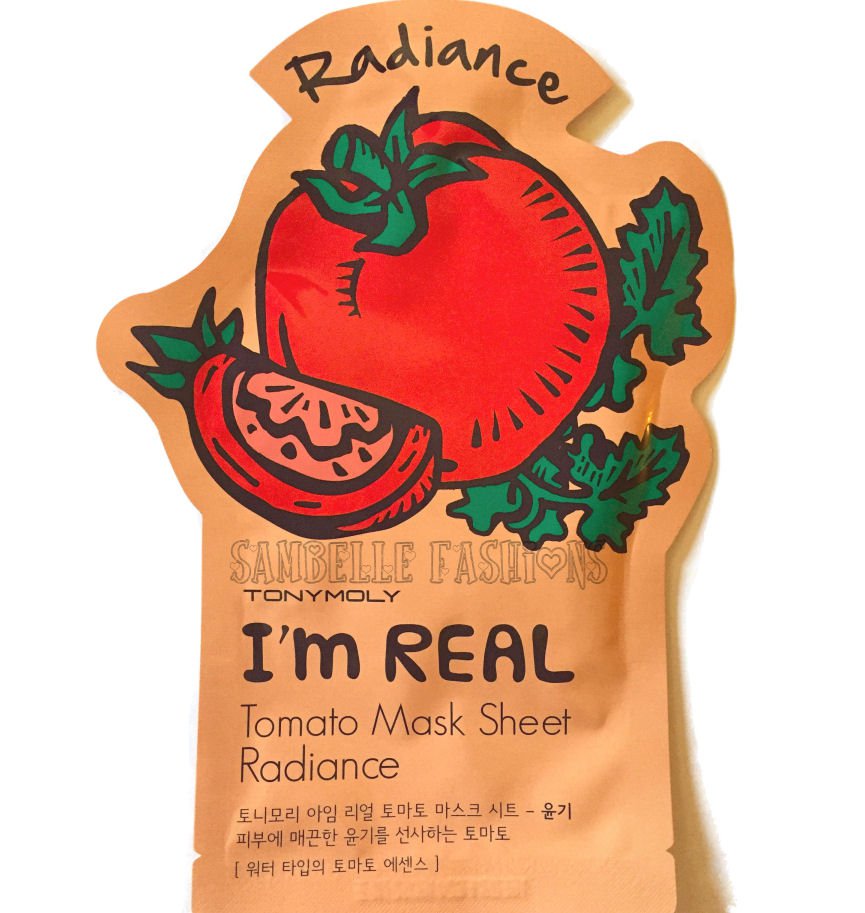 TonyMoly Radiance Tomato Essence Face Mask - 1 Sheet