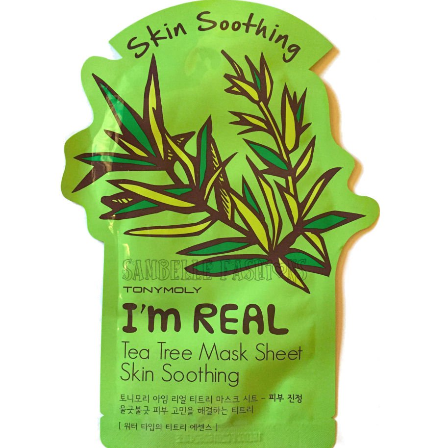 TonyMoly Skin Soothing Tea Tree Essence Face Mask - 1 Sheet