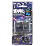 Double Socket DC Car Adapter Power Outlet