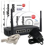 1 Mile Wireless Network Kit withRouter & 2 PC Card Adapters