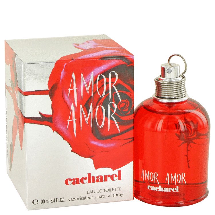 Amor Amor for Women by Cacharel (3.4 oz Eau De Toilette Spray)