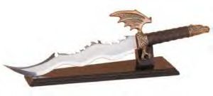 Dragon Sword With Display Stand IDEM# 30053
