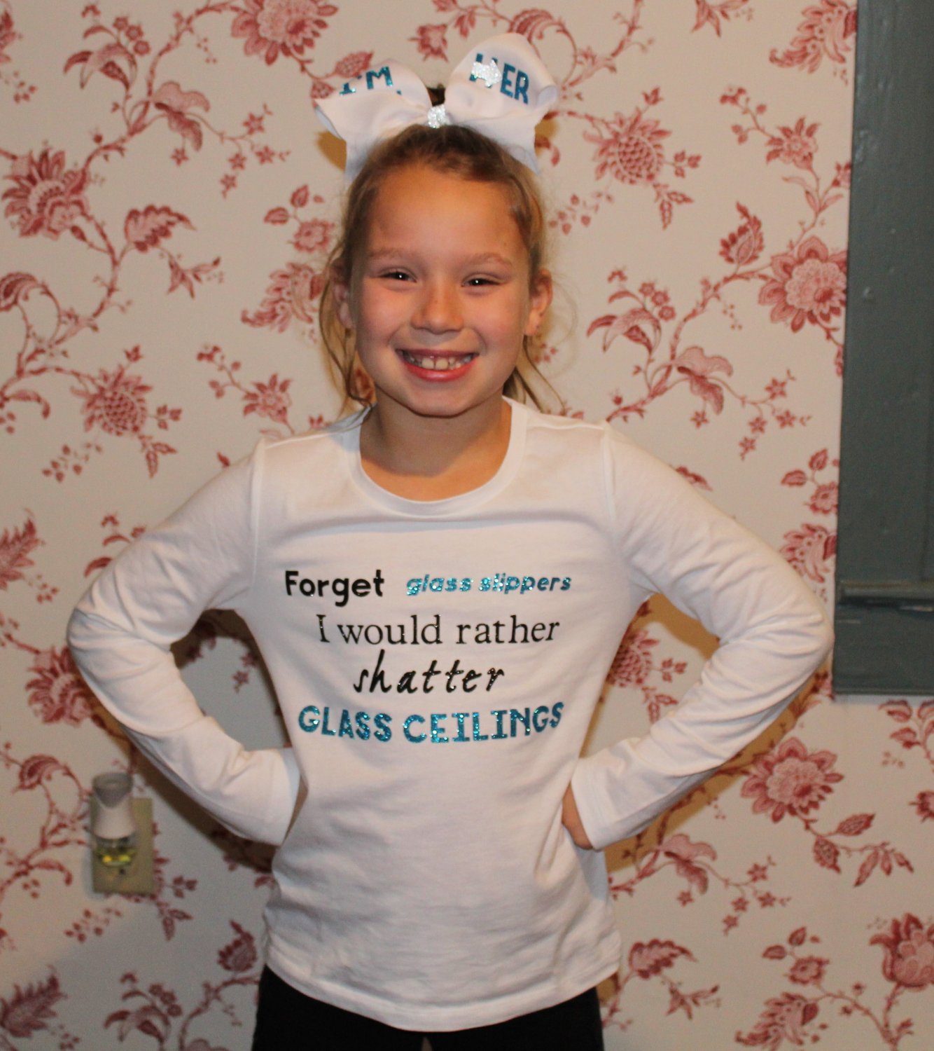 Forget Glass Slippers I'd Rather Shatter Glass Ceilings Shirt - Child Size