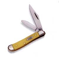 Case Yellow Handle Peanut Knife