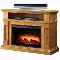 Media Center Fireplace