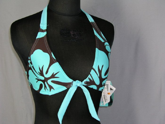SPEEDO Bikini Halter TOP S Small 4 6 New Womens Swim Bathing Suit