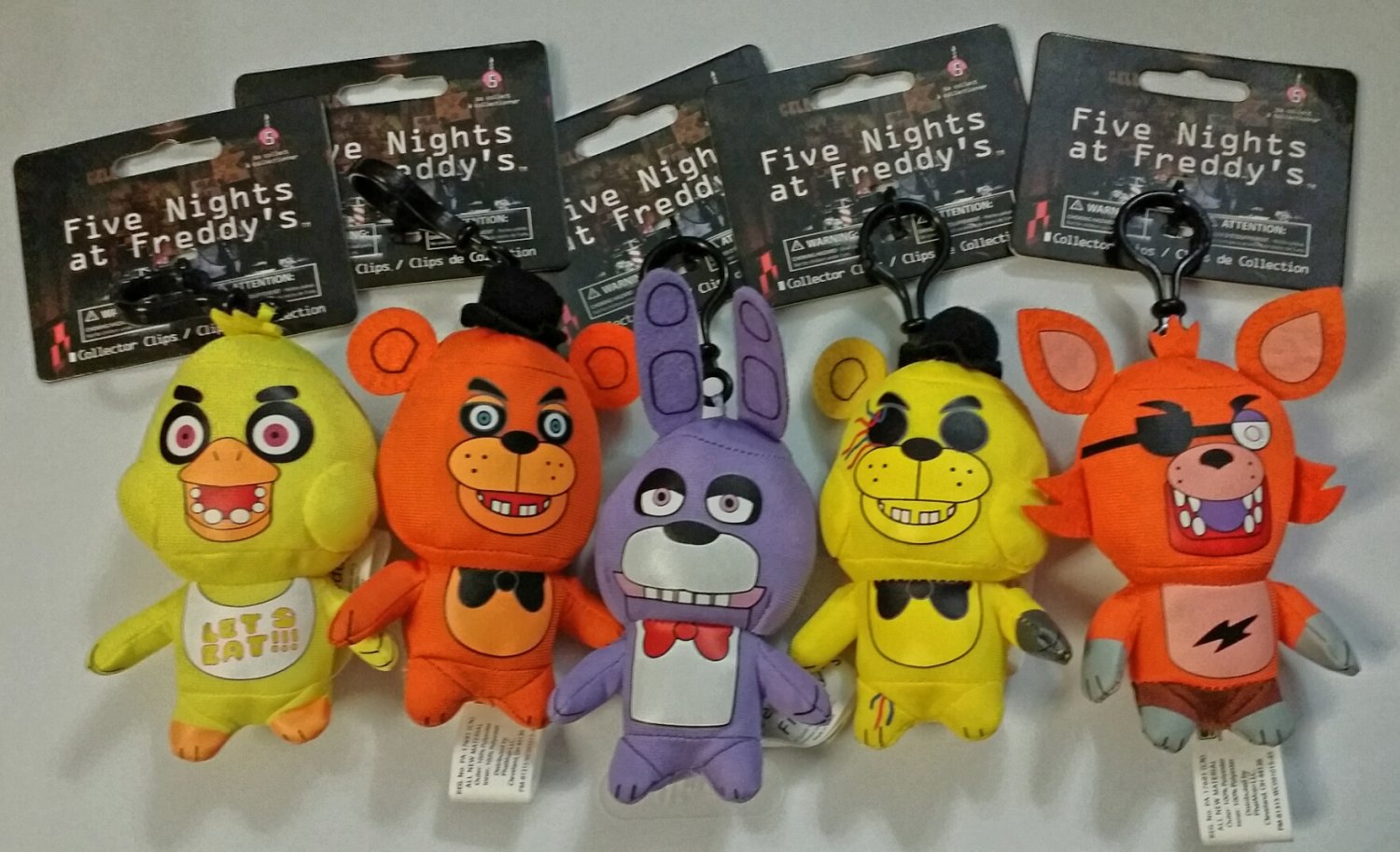 five nights at freddy's 5 plushies