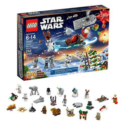 Retired Lego Star Wars Advent Calendar #75097 - 292 Pieces Building Toy