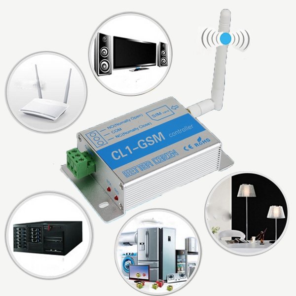 GSM Key SMS Remote Control Switch Gate Opener Home Appliance Industrial Equipment