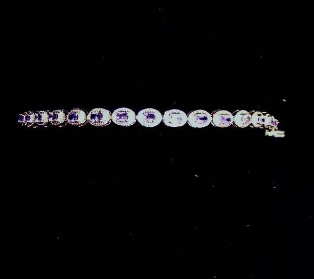 Tanzanite and Diamond Bracelet