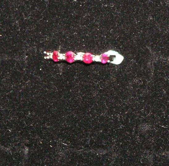 Diamond and Ruby ring